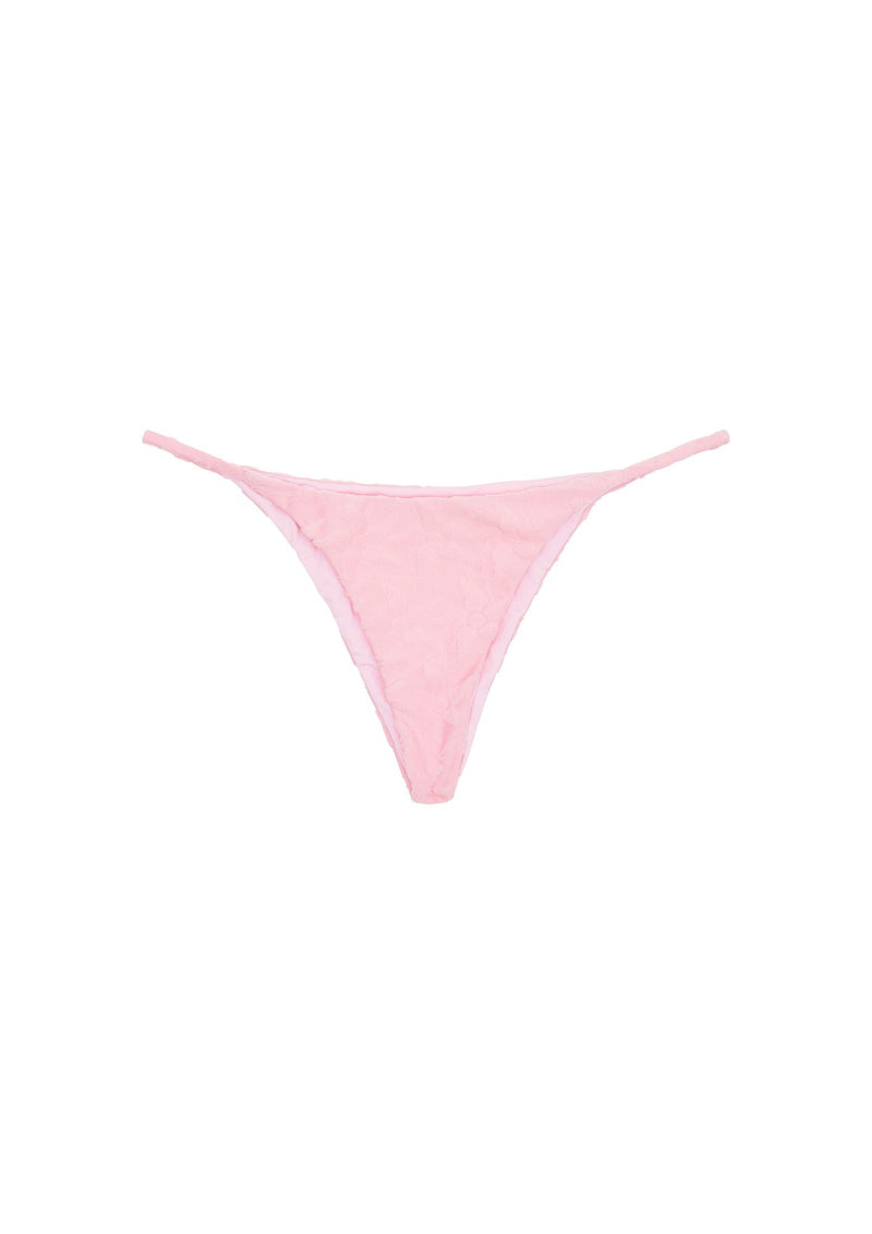 Courtney Cheeky Swim Bottom - Pink Terry