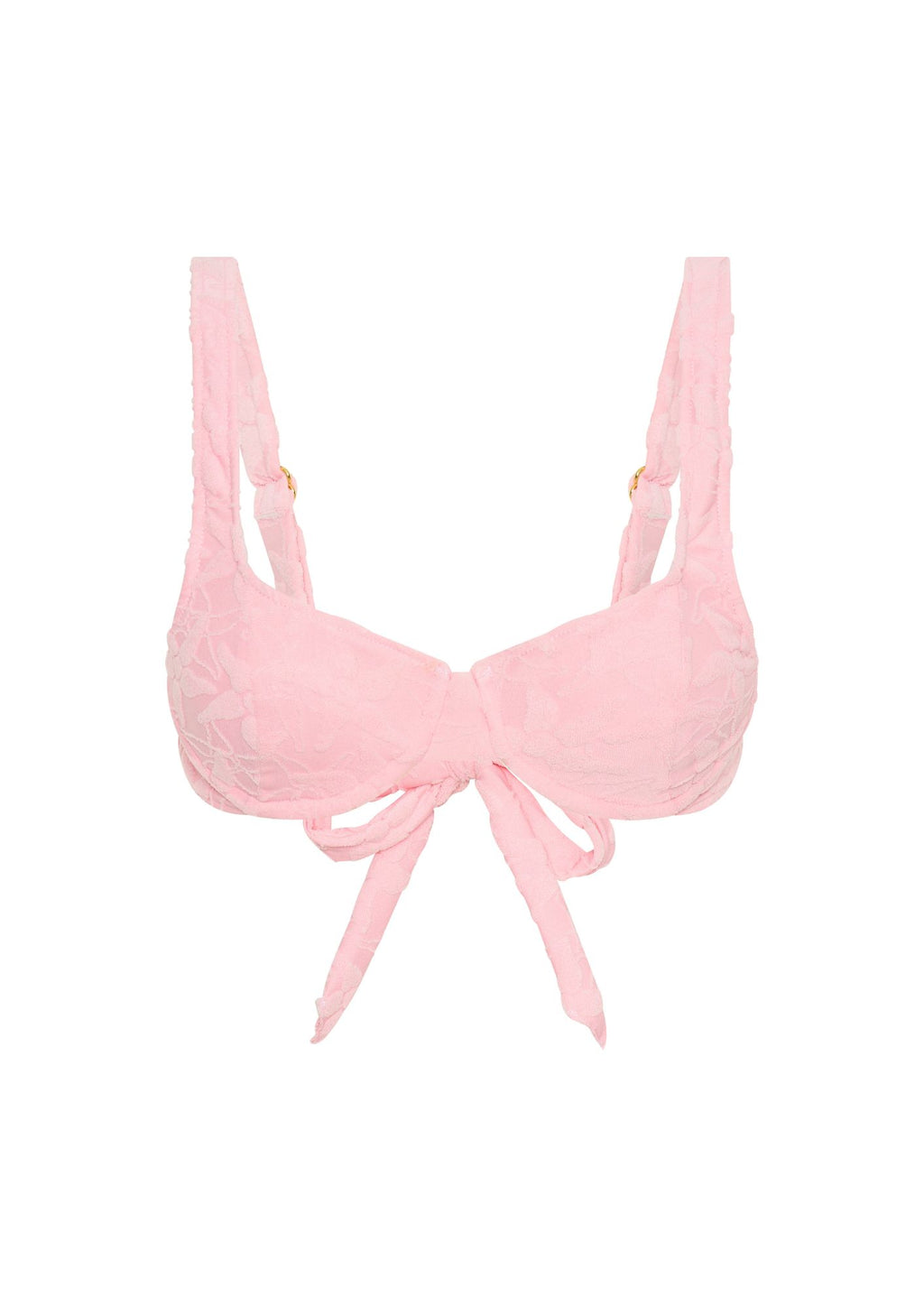 Ursula Underwire Top - Pink Terry