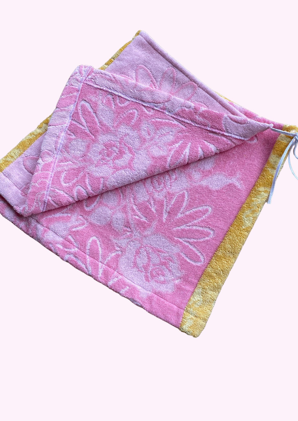Towel Wrap Skirt - Pink Rose
