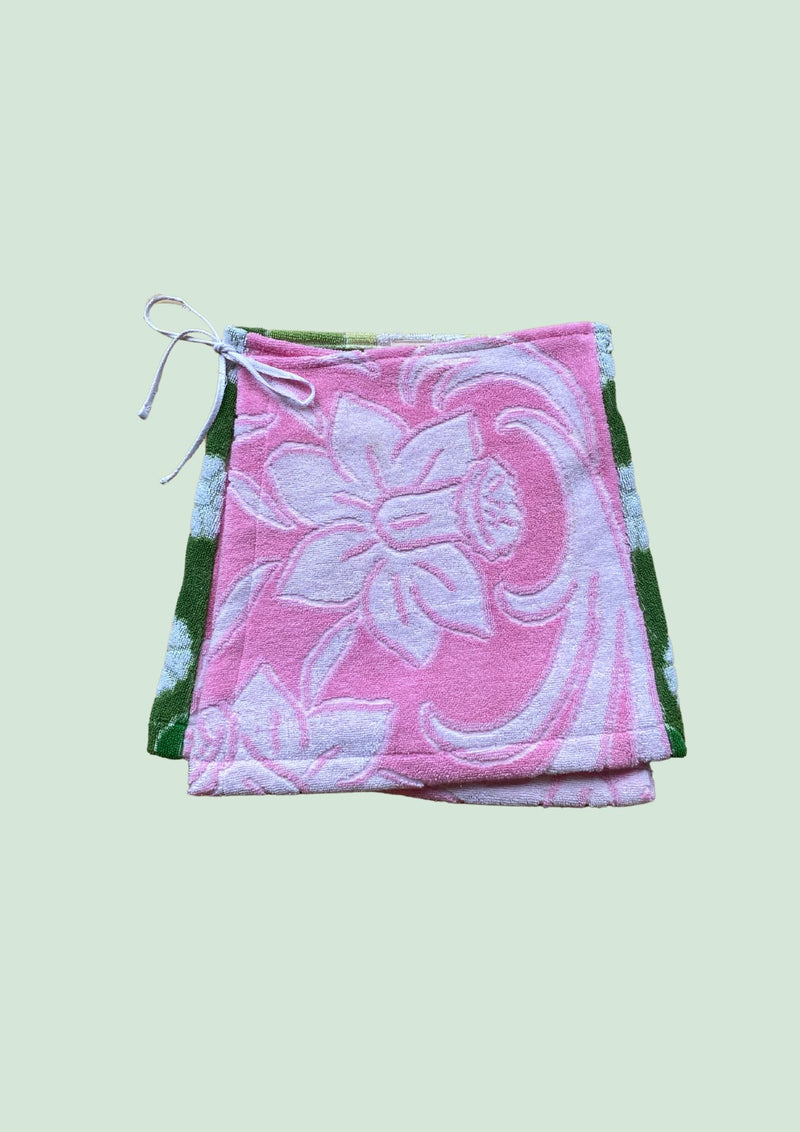 Towel Wrap Skirt - Daffodil