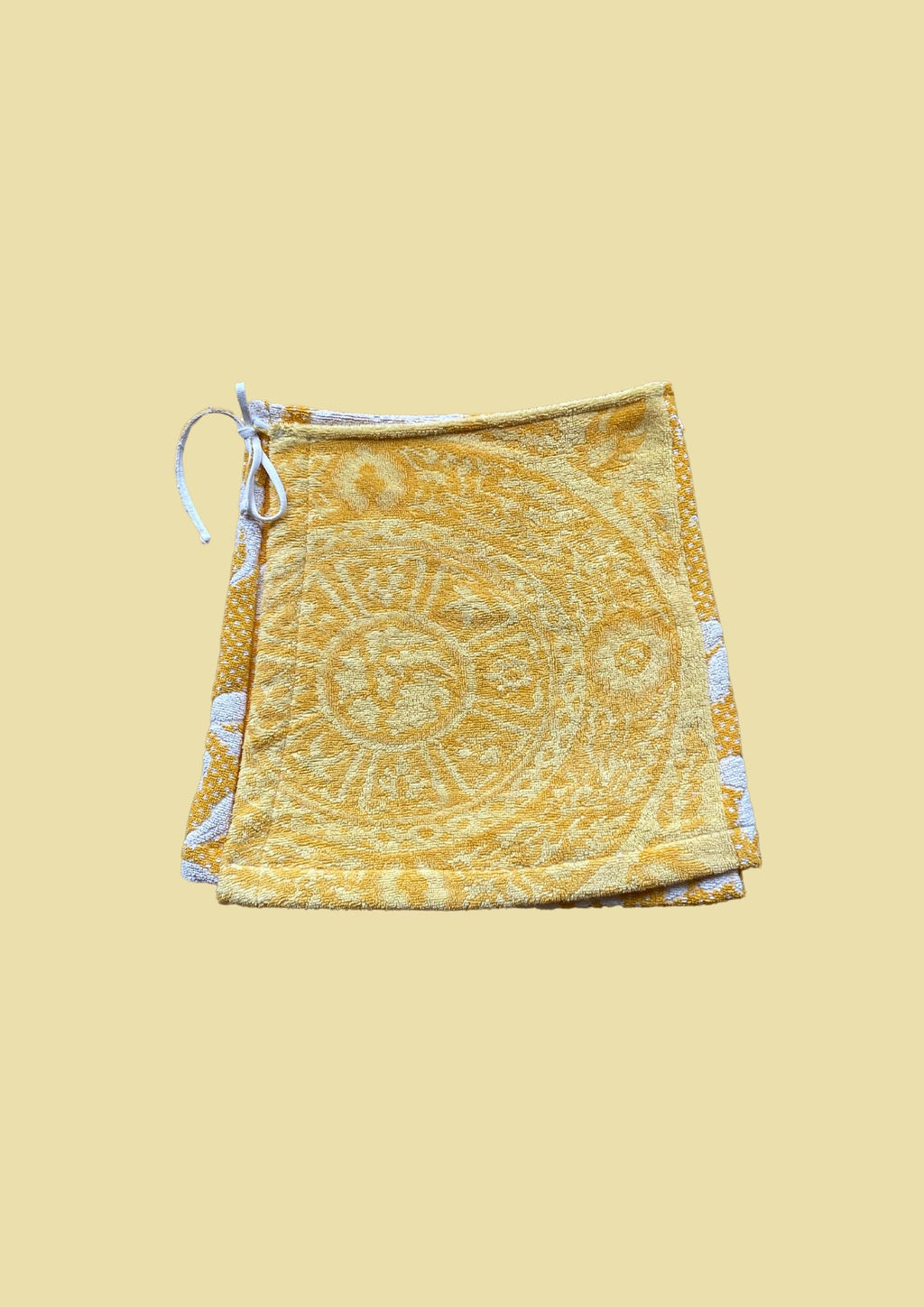 Towel Wrap Skirt - Sunshine