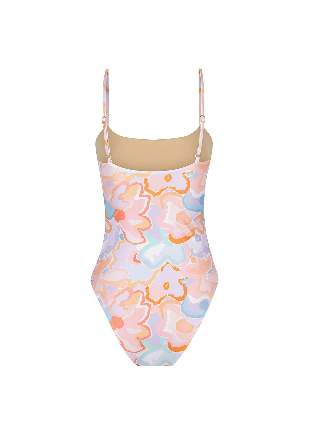 Elaine Straight Neck One Piece - Gelato