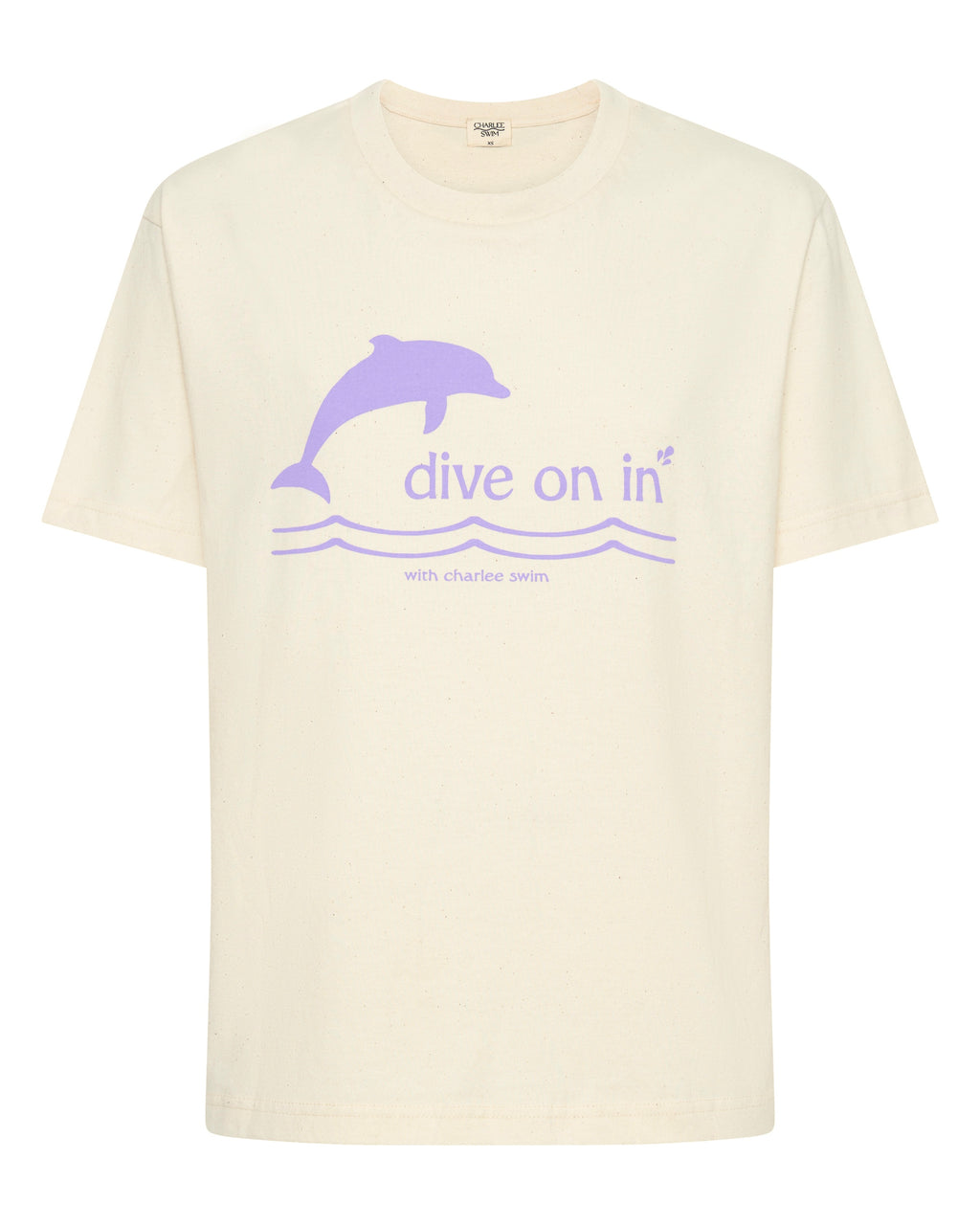 Organic Cotton Dive On In Tee - Sand